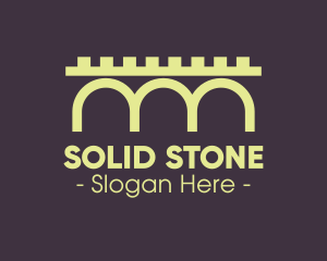 Castle Stone Bridge logo design