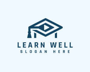 Mortarboard Online Learning logo design