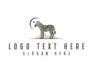 Safari - Safari Zoo Zebra logo design