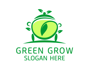 Green Tea Cart logo design