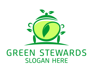 Green Tea Cart logo design