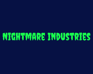 Horror Slime Wordmark logo
