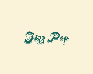 Retro Script Brand logo design