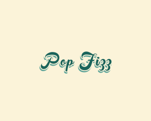 Retro Script Brand logo design