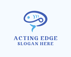 Blue Fish logo design