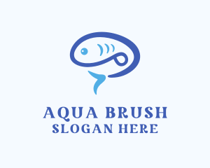 Blue Fish logo design