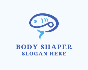 Blue Fish logo design