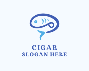 Blue Fish logo design