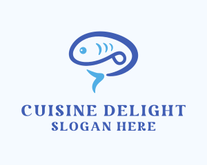 Blue Fish logo design