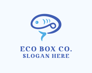 Blue Fish logo design