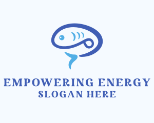 Blue Fish logo design