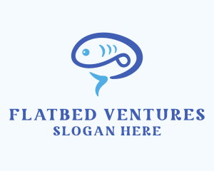 Blue Fish logo design