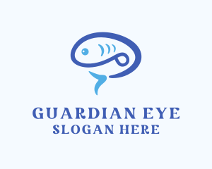 Blue Fish logo design