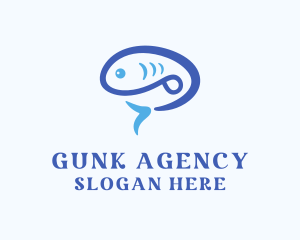 Blue Fish logo design