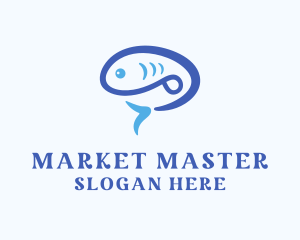 Blue Fish logo design