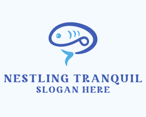 Blue Fish logo design