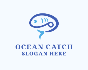 Blue Fish logo design