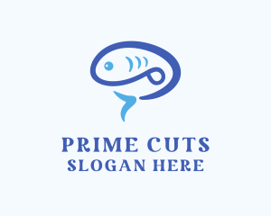 Blue Fish logo design