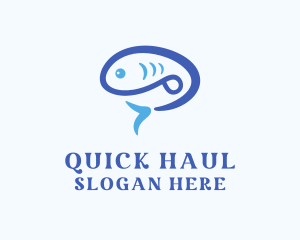 Blue Fish logo design