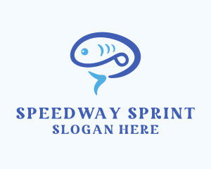 Blue Fish logo design