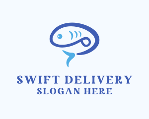 Blue Fish logo design