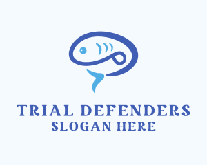 Blue Fish logo design