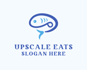 Blue Fish logo design