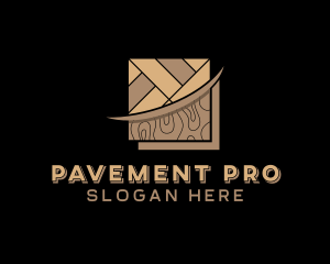 Tile Floorboard Tiling logo design