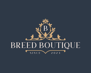 Upscale Regal Boutique logo design