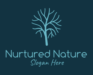 Winter Leafless Tree logo