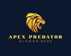 Premium Predator Lion logo design