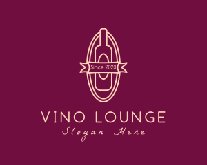 Wine Liquor Bottle logo