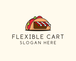 Mexican Taco Food logo design