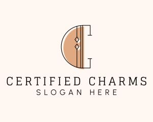 Modern Jeweler Letter C logo design