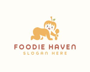 Baby Food Blog logo design