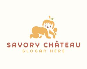 Baby Food Blog logo design