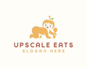 Baby Food Blog logo design