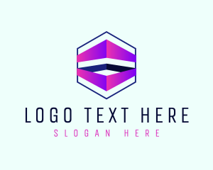 3d Generic Hexagon logo