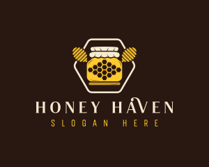 Organic Honey Jar logo