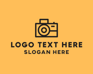 Photographer Camera Photography logo design