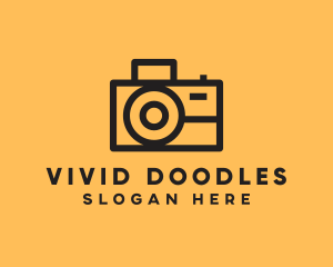 Photographer Camera Photography logo design