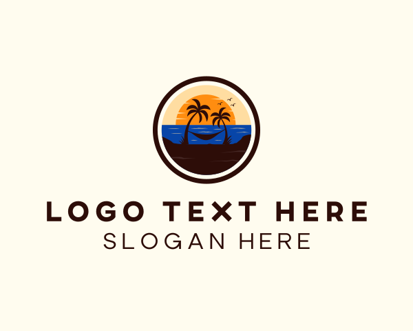 Beach Hammock Sunset logo