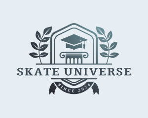 Scholastic Learning University logo design