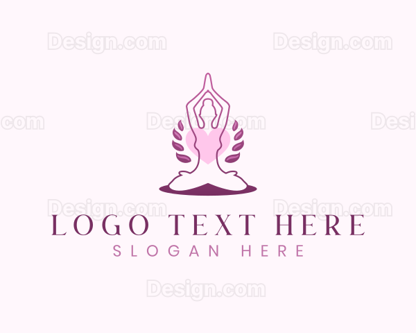 Heart Wellness Yoga Logo