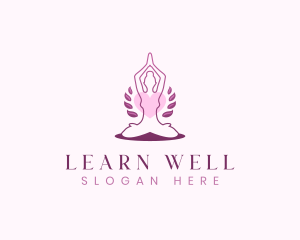 Meditation Wellness Yoga logo design