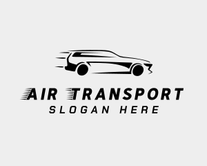 Sedan Car Racing logo design