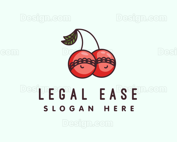 Cherry Fruit Brassiere Logo