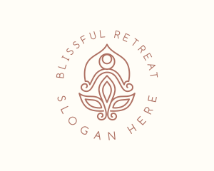 Lotus Zen Yoga logo design