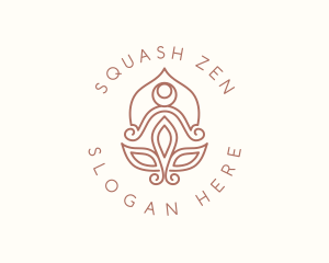 Lotus Zen Yoga logo design