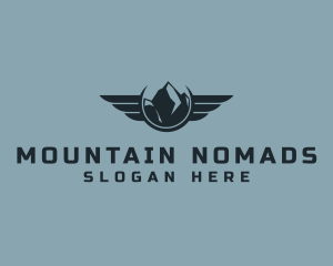 Mountain Peak Wings logo design